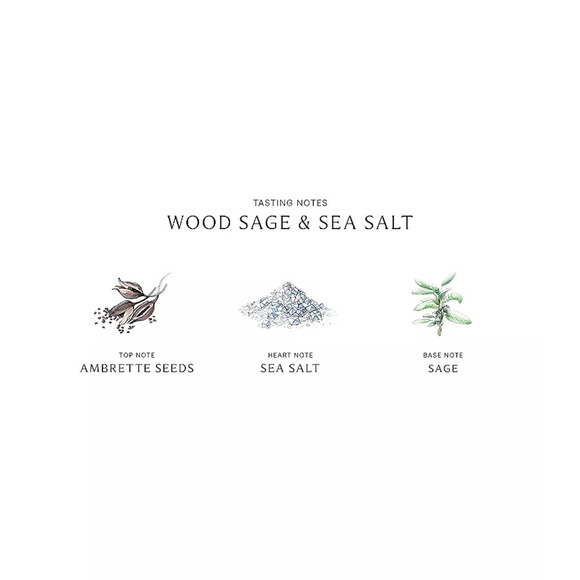 NEW Jo Malone Wood Sage & Sea Salt Body & Hand Wash 3.4oz/100ml - Picture 2 of 5